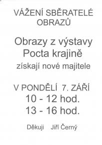 vyzvednutí obrazů
